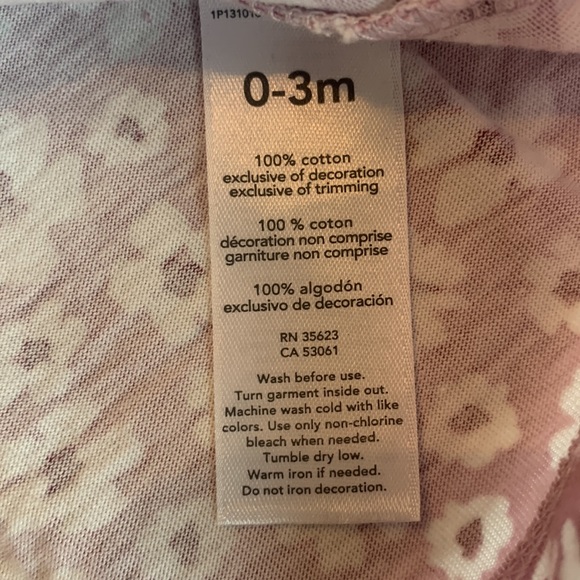 0-3 M purple dress - Picture 4 of 4